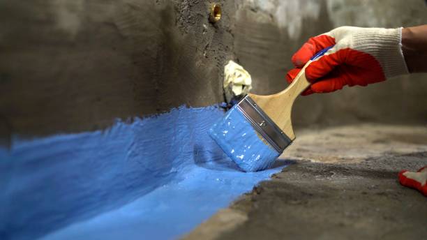 SJ Waterproofing Pros commercial waterproofing team near Covington, IN