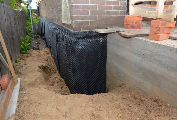 Expert waterproofing evaluation at a Covington, IN property